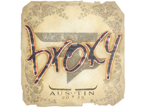 Sticker | broky | Austin 2025