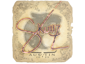 Sticker | skullz | Austin 2025