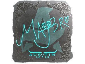 Sticker | MAJ3R (Foil) | Austin 2025