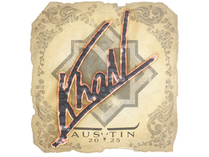 Sticker | khaN | Austin 2025