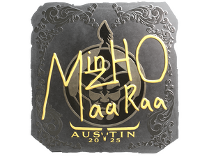 Sticker | mzinho (Foil) | Austin 2025