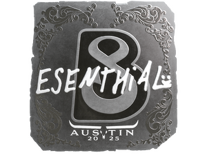 Sticker | esenthial (Foil) | Austin 2025