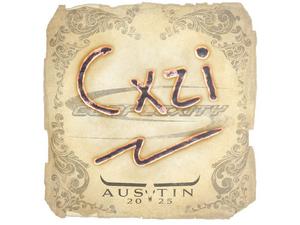 Sticker | Cxzi | Austin 2025