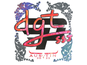 Sticker | dgt (Holo) | Austin 2025