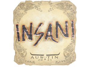 Sticker | insani | Austin 2025