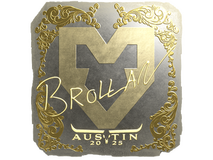 Sticker | Brollan (Gold) | Austin 2025
