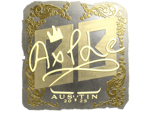 Sticker | Ax1Le (Gold) | Austin 2025