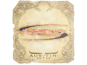 Sticker | Complexity Gaming | Austin 2025
