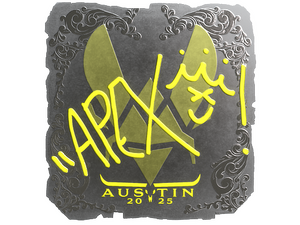 Sticker | apEX (Foil) | Austin 2025