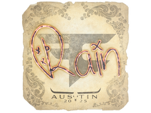 Sticker | rain | Austin 2025