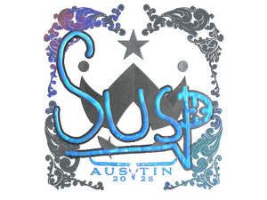 Sticker | susp (Holo) | Austin 2025