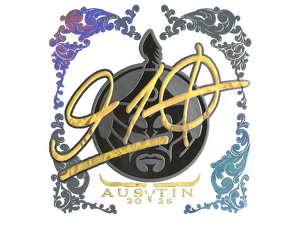 Sticker | 910 (Holo) | Austin 2025