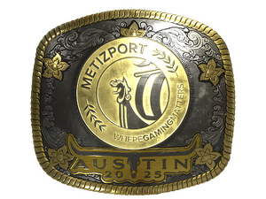 Sticker | Metizport (Gold) | Austin 2025
