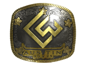 Sticker | Chinggis Warriors (Gold) | Austin 2025