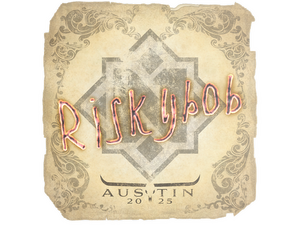 Sticker | riskyb0b | Austin 2025