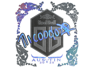 Sticker | nicoodoz (Holo) | Austin 2025