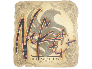 Sticker | NiKo | Austin 2025