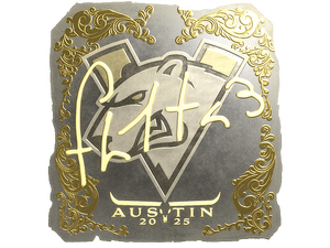 Sticker | FL1T (Gold) | Austin 2025