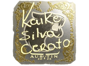Sticker | KSCERATO (Gold) | Austin 2025
