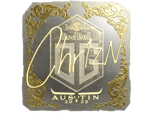 Sticker | Chr1zN (Gold) | Austin 2025