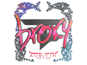 Sticker | broky (Holo) | Austin 2025