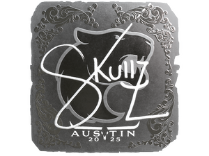 Sticker | skullz (Foil) | Austin 2025