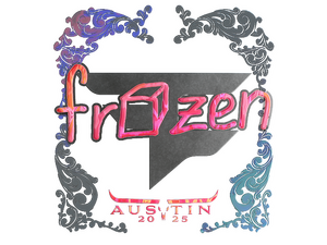 Sticker | frozen (Holo) | Austin 2025
