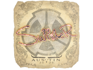 Sticker | Swisher | Austin 2025