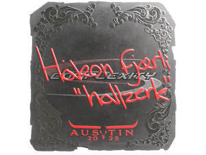 Sticker | hallzerk (Foil) | Austin 2025