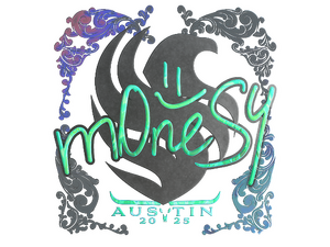Sticker | m0NESY (Holo) | Austin 2025