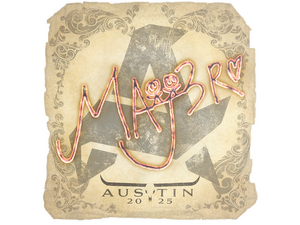 Sticker | MAJ3R | Austin 2025