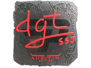 Sticker | dgt (Foil) | Austin 2025