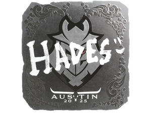 Sticker | hades (Foil) | Austin 2025