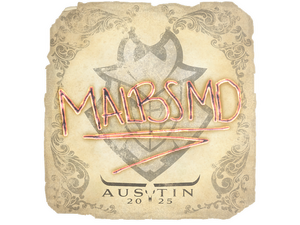 Sticker | malbsMd | Austin 2025
