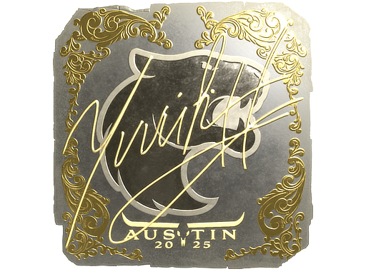 Sticker | yuurih (Gold) | Austin 2025