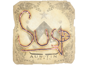 Sticker | susp | Austin 2025