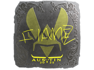 Sticker | FlameZ (Foil) | Austin 2025