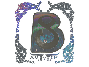 Sticker | B8 (Holo) | Austin 2025