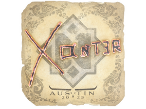 Sticker | Xant3r | Austin 2025