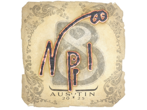 Sticker | npl | Austin 2025