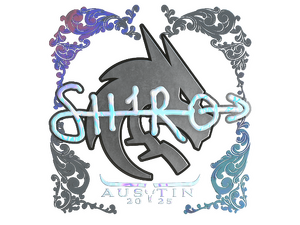 Sticker | sh1ro (Holo) | Austin 2025