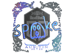 Sticker | spooke (Holo) | Austin 2025