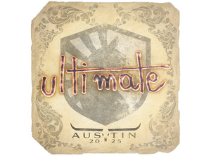 Sticker | ultimate | Austin 2025