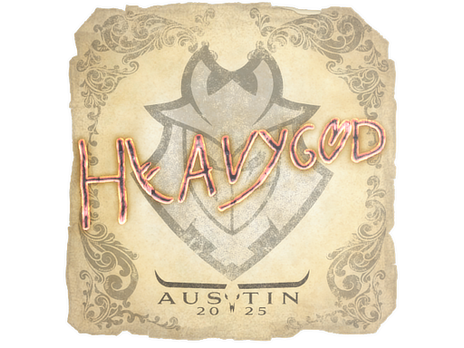 Sticker | Heavygod | Austin 2025