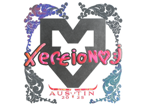 Sticker | xertioN (Holo) | Austin 2025