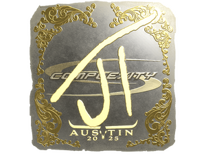 Sticker | JT (Gold) | Austin 2025