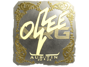 Sticker | oSee (Gold) | Austin 2025