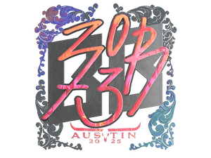 Sticker | zorte (Holo) | Austin 2025