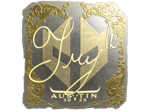 Sticker | TRY (Gold) | Austin 2025