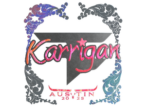 Sticker | karrigan (Holo) | Austin 2025
